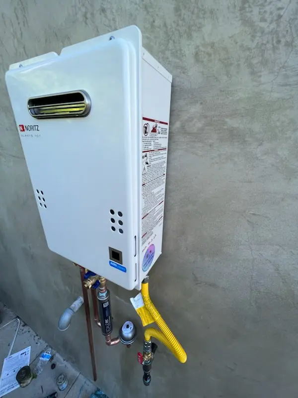 Tankless water heater installation for Fishers Bank homes